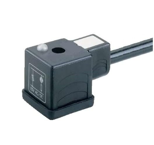 VERIFIED SUBSTITUTE MA6-V5-115V-SUB 110-120V AC/DC Solenoid Cable with LED & Suppression, 3M Length - Replacement for CNE MA6-V5-115V - Ideal for Industrial Automation, HVAC Systems & Electrical Equipment Repair