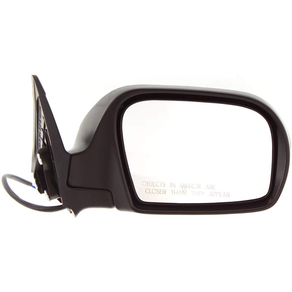Subaru Impreza Side Mirror Replacement 2008-2014 - Manual Folding Passenger Side Mirror, Non-Heated, Textured Black (Part# SU1321113, 91036FG080) - Compatible with Sedan & Wagon Models | Perfect for DIY Car Repairs & Mirror Upgrades