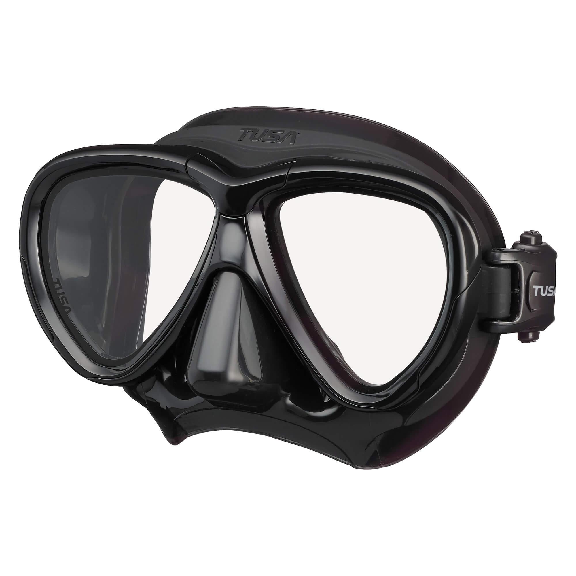 TUSA Intega Dive Mask - Premium Snorkeling & Scuba Diving Mask for Adults - Comfortable Anti-Fog Swim Mask with Tempered Glass Lens - Perfect for Ocean, Pool & Water Sports Activities