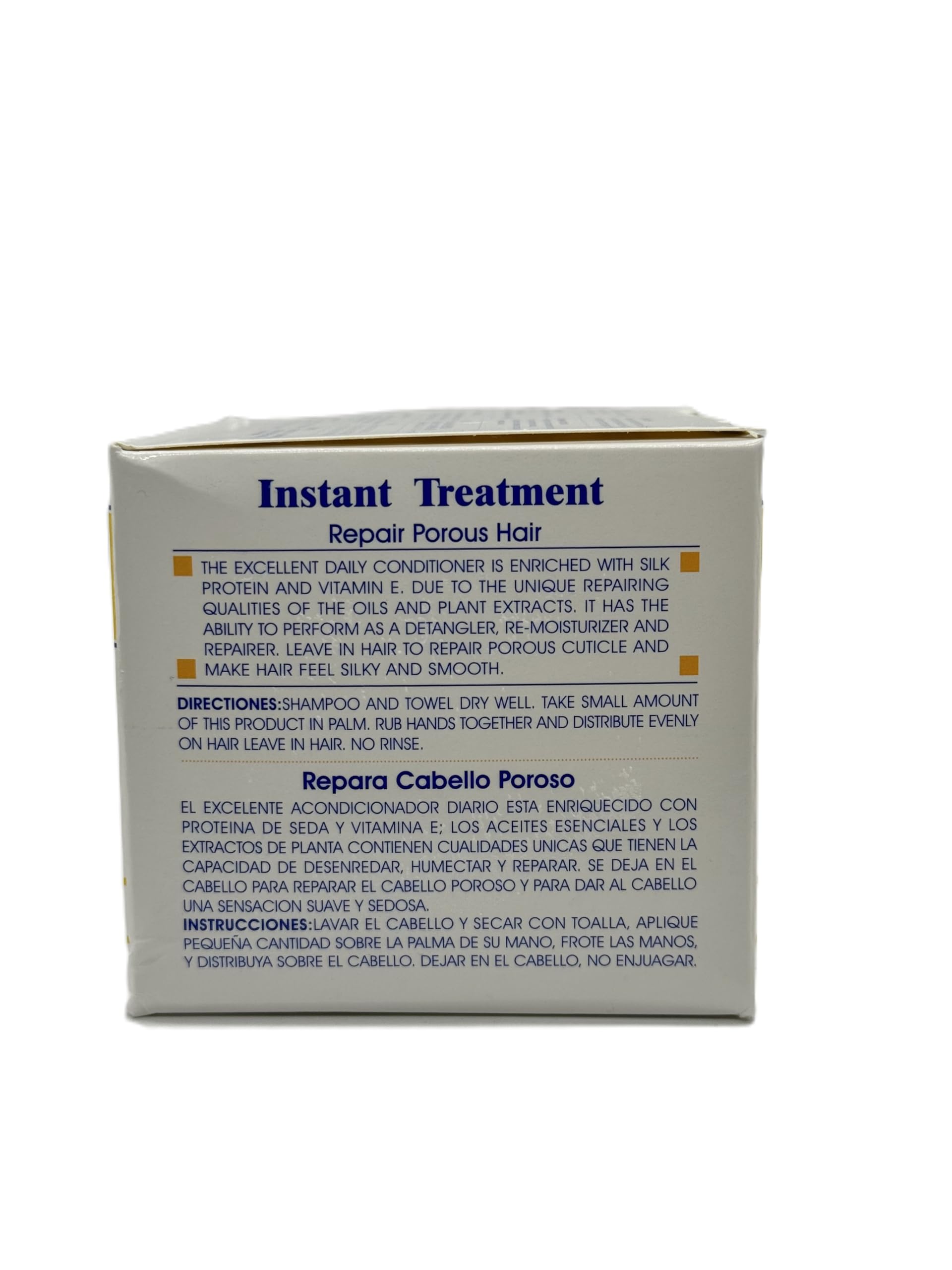Chihtsai No. 12 INSTANT Hair Repair Treatment - Porous Hair Conditioner with Silk Protein & Vitamin E (5.1 oz/150ml) - Includes Sleek Steel Pin Tail Comb - Perfect for Damaged, Dry & Frizzy Hair - Salon-Quality Results at Home
