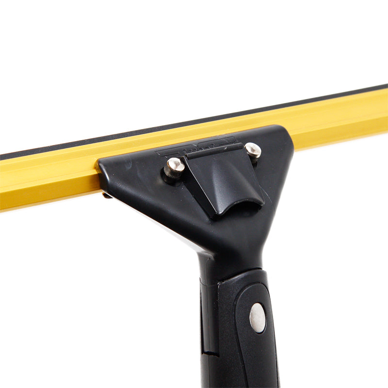 Ettore Pro+ Swivel Super Channel Squeegee Complete - Professional Window Cleaning Tool for Home & Commercial Use - Perfect for Glass, Mirrors, and Shower Doors