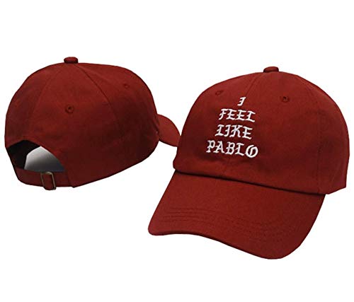 I Feel Like Pablo Fashion Golf Cap - Cotton Dad Hat for Men & Women - Adjustable Baseball Cap for Sun Protection - Perfect for Golf, Running, and Casual Wear