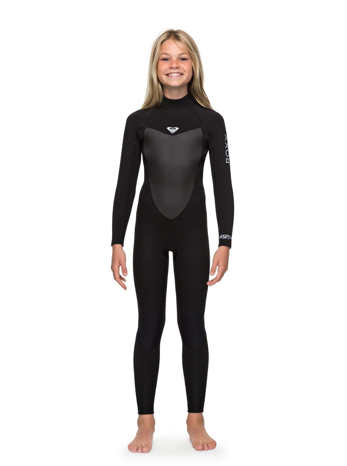 Roxy Girls 3/2 Prologue Back Zip Full Wetsuit - Premium Neoprene Surfing Suit for Women & Girls | Perfect for Surfing, Diving & Water Sports