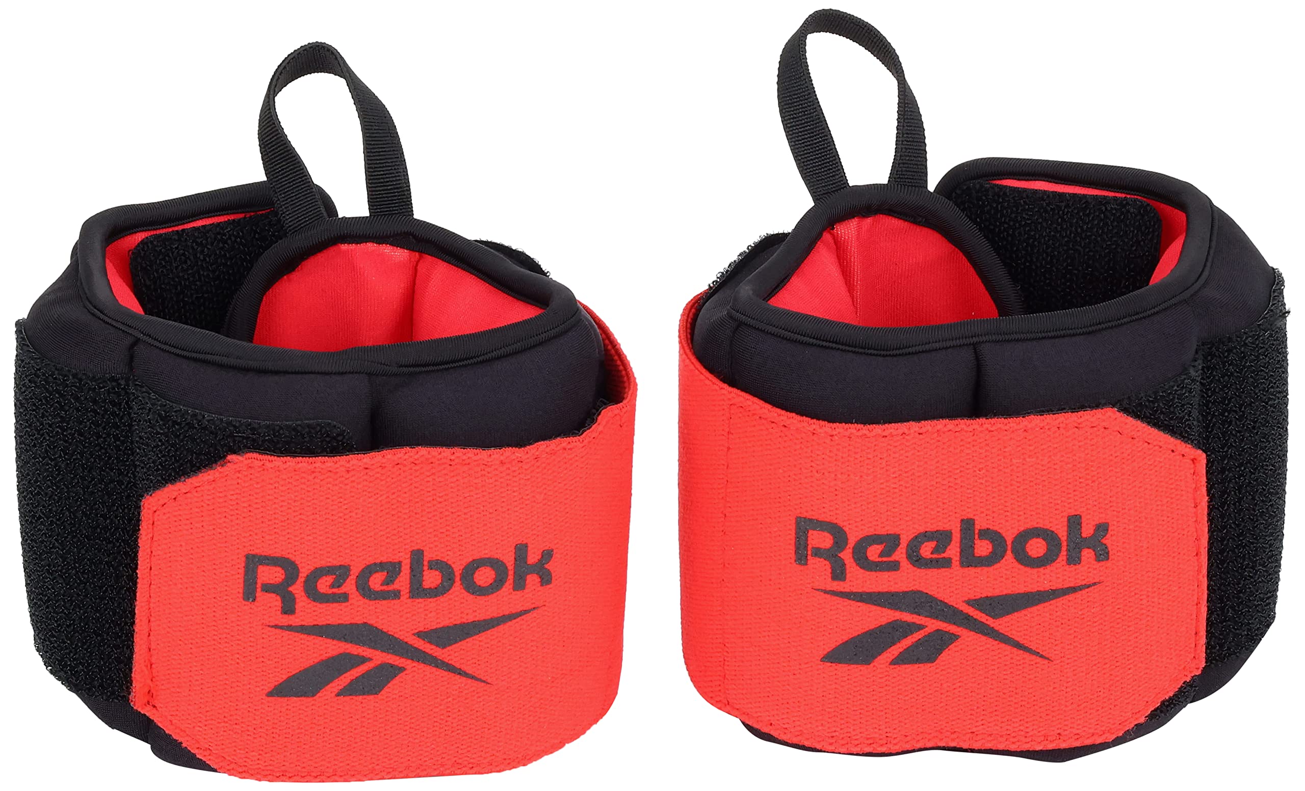 Reebok Flexlock Adjustable Wrist & Ankle Weights for Women & Men - 2.5 lb Each - Home Workout, Running, Fitness Training & Strength Exercises