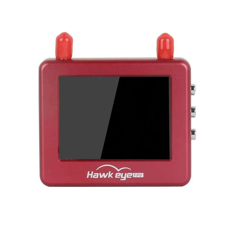 Hawkeye Master 2 FPV Monitor - 2.5 Inch HD Screen 960×240 Resolution 5.8GHz Receiver for Drone Racing & Aerial Photography - Perfect for FPV Goggles, Quadcopters, and RC Aircraft