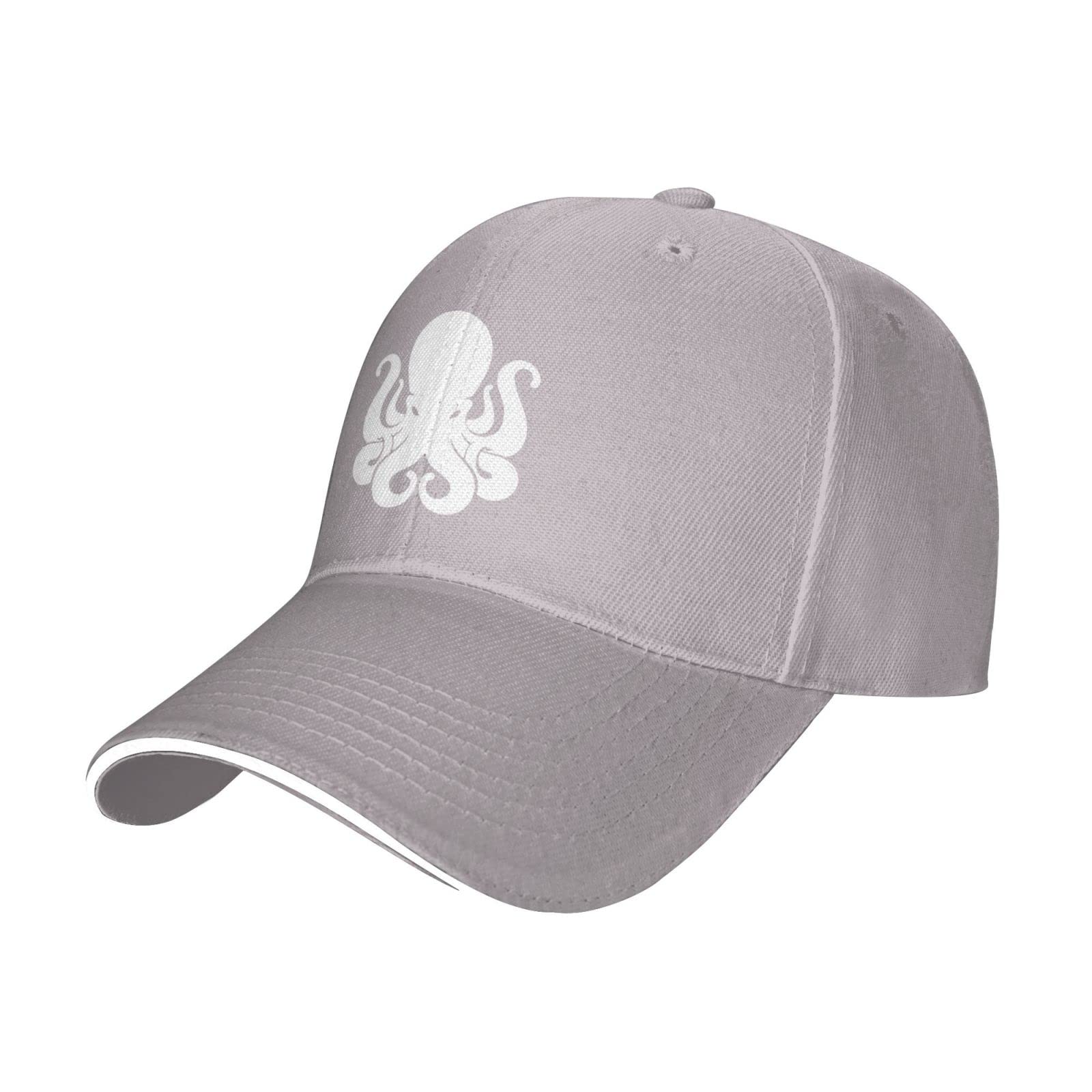BILEVI Kraken Baseball Cap - Adjustable Snapback Trucker Hat for Men & Women - Perfect for Outdoor Sports, Casual Wear & Sun Protection