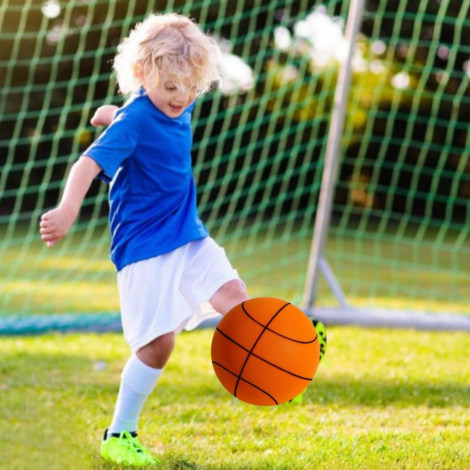 Silent Basketball - Shock Resistant Quiet Ball for Adults | Gym, Home, Indoor Play