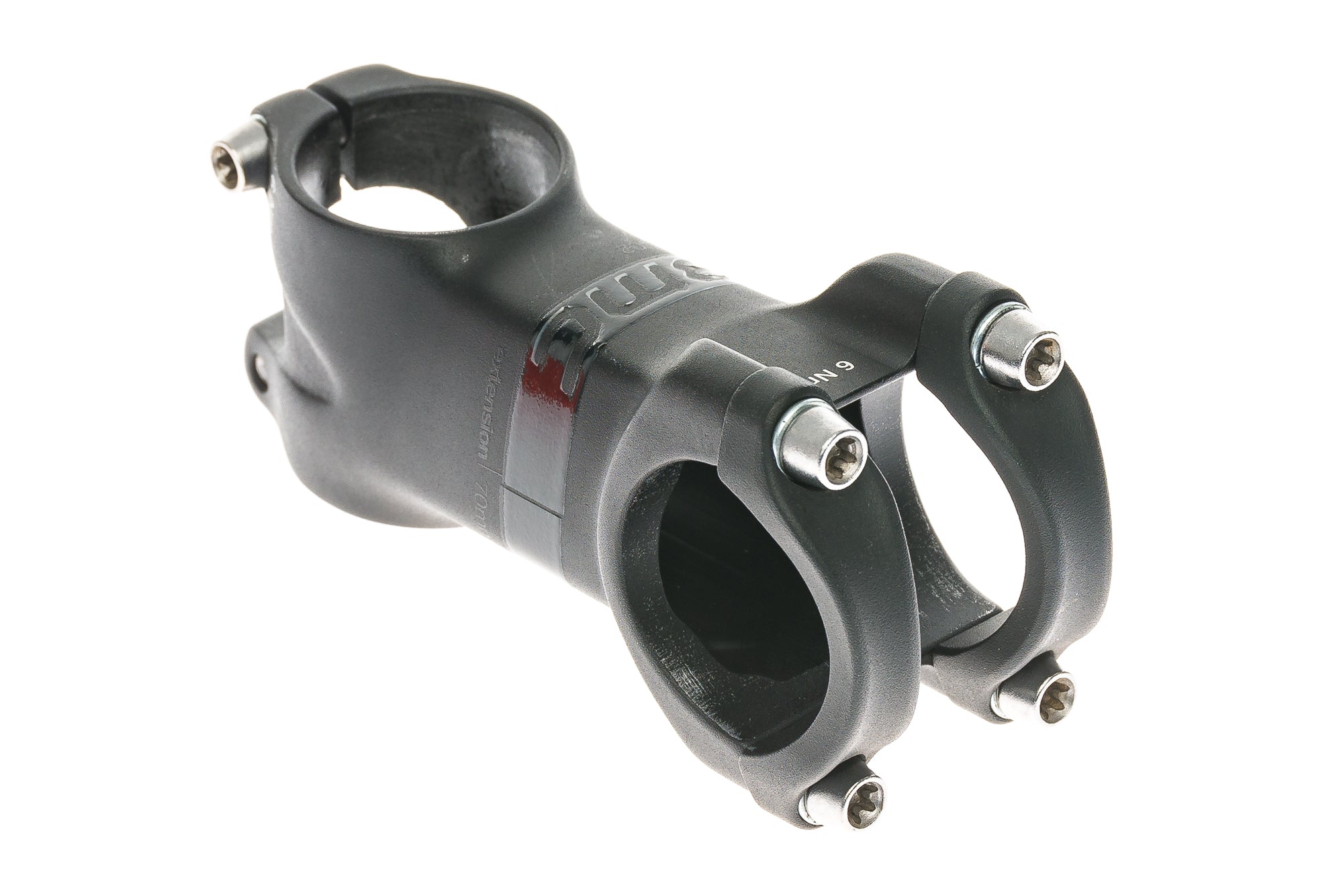 BMC MSM 02 Aluminum Bike Stem 31.8mm Clamp 70mm Length 6 Degree Angle - Black MTB Road Bicycle Handlebar Stem for Cycling & Commuting