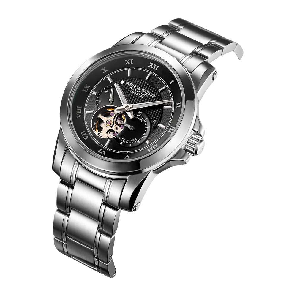 Aries Gold Infinum Forza G 9001 S BK Smartwatch - Premium Fitness Tracker with Heart Rate Monitor & GPS for Men & Women - Perfect for Running, Cycling & Outdoor Activities