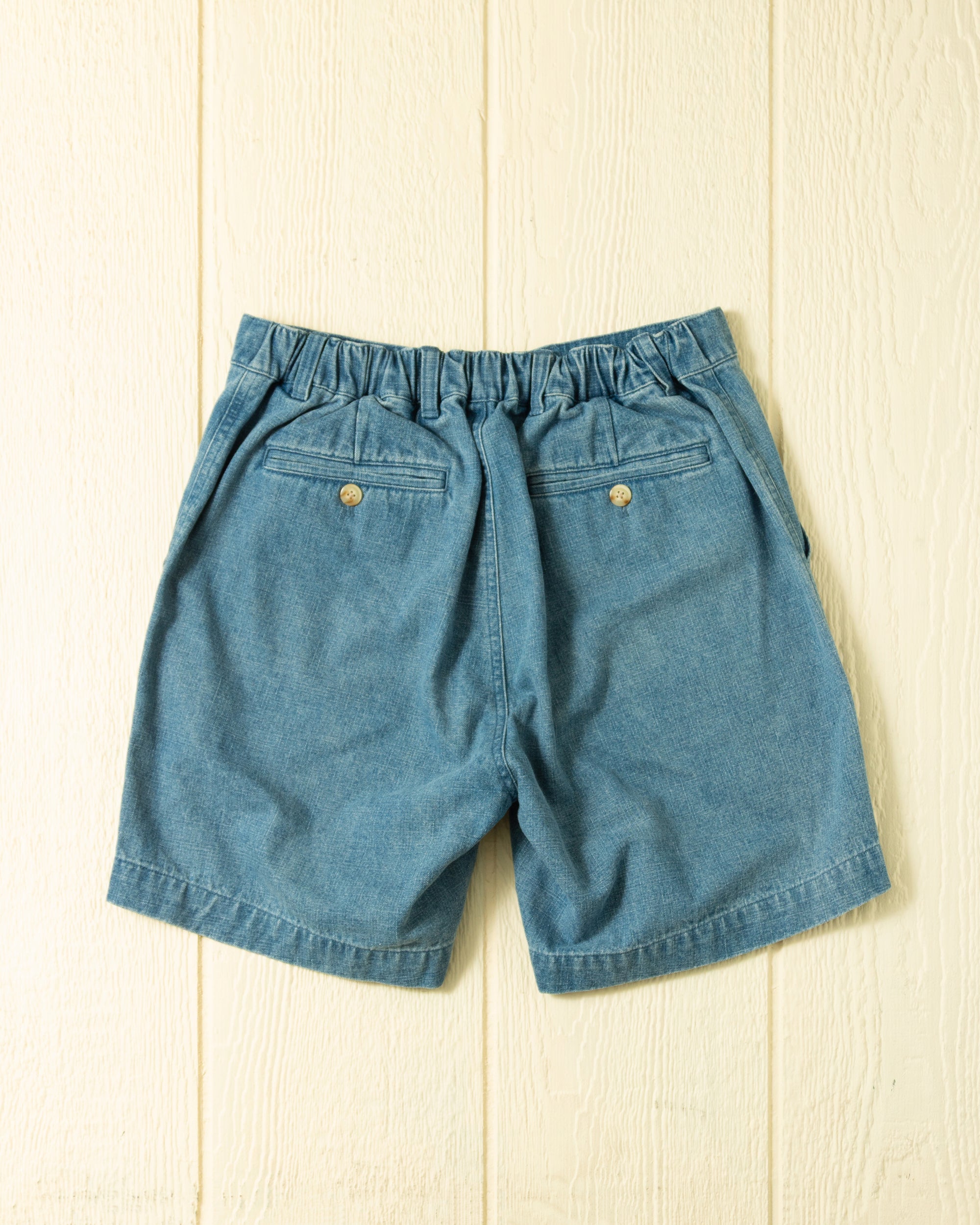 Ventura Mid Wash Denim Shorts for Women - Comfortable & Stylish Casual Wear for Summer, Beach, and Outdoor Activities