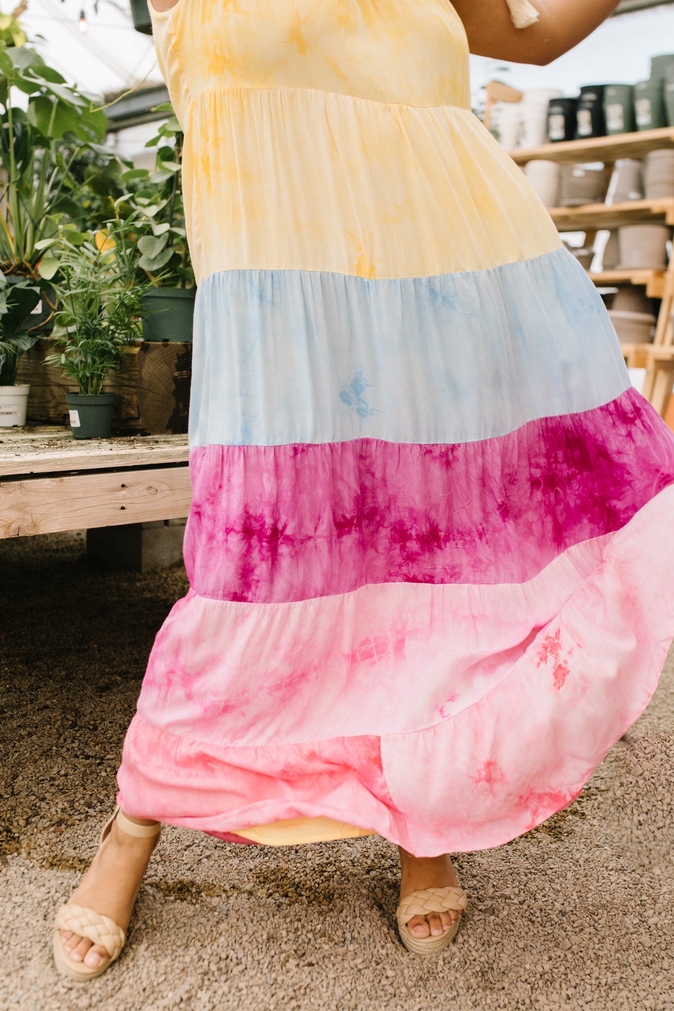 Caribbean Crush Dress - Flowy Summer Beach Dress for Women | Tropical Vacation Outfit, Boho Maxi Dress for Pool Party & Date Night
