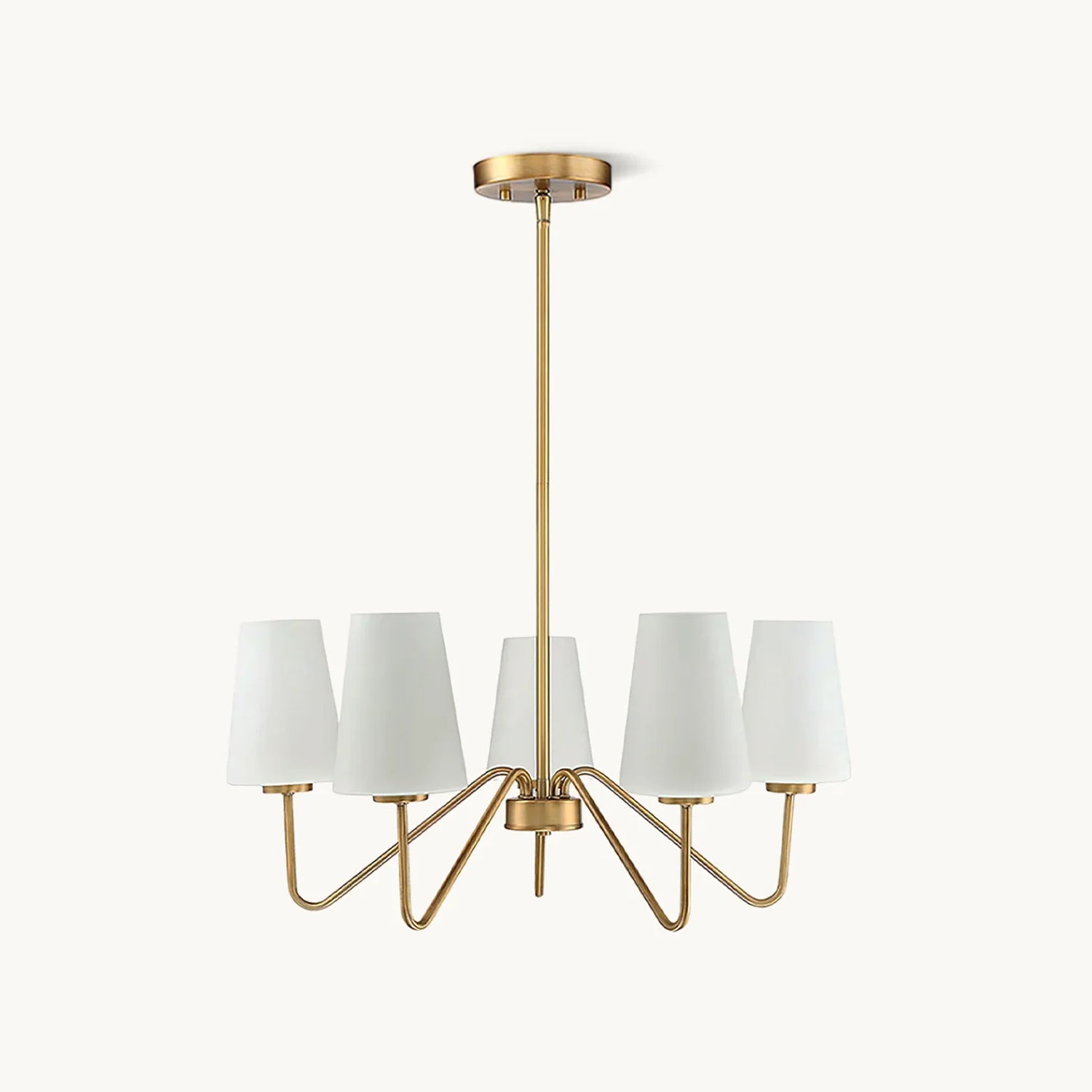 Eldon Chandelier - Elegant Crystal Ceiling Light Fixture for Dining Room, Living Room & Bedroom | Modern Home Decor Lighting