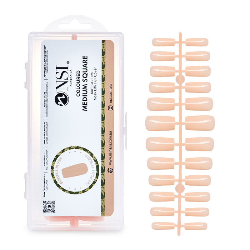 Vibrant Colored Gel Nail Tips - Long-Lasting Press-On Nails for Manicures & Pedicures | Perfect for Parties, Weddings & Special Occasions