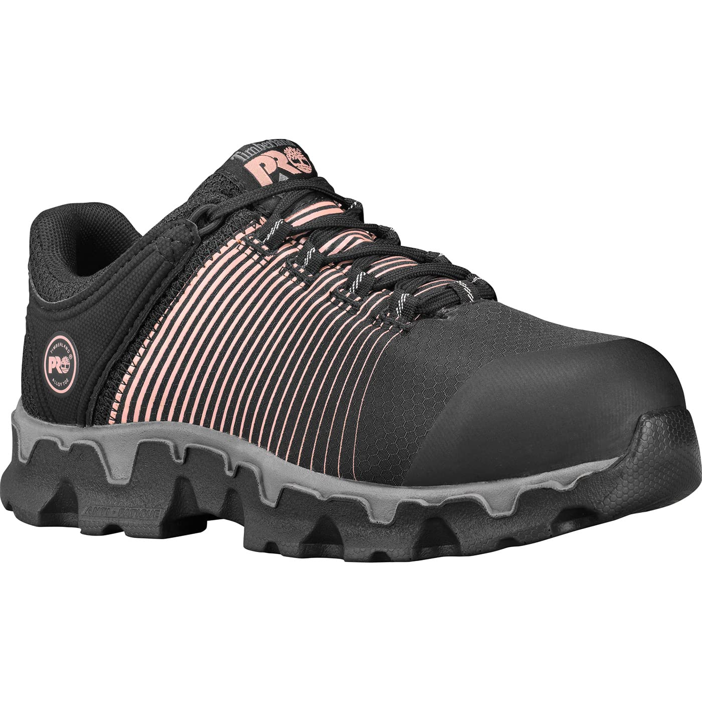 Timberland Women's Powertrain Sport Alloy Toe Safety Shoes - Lightweight Work Boots for Women with Slip-Resistant & Electrical Hazard Protection - Perfect for Construction, Warehouse & Industrial Work