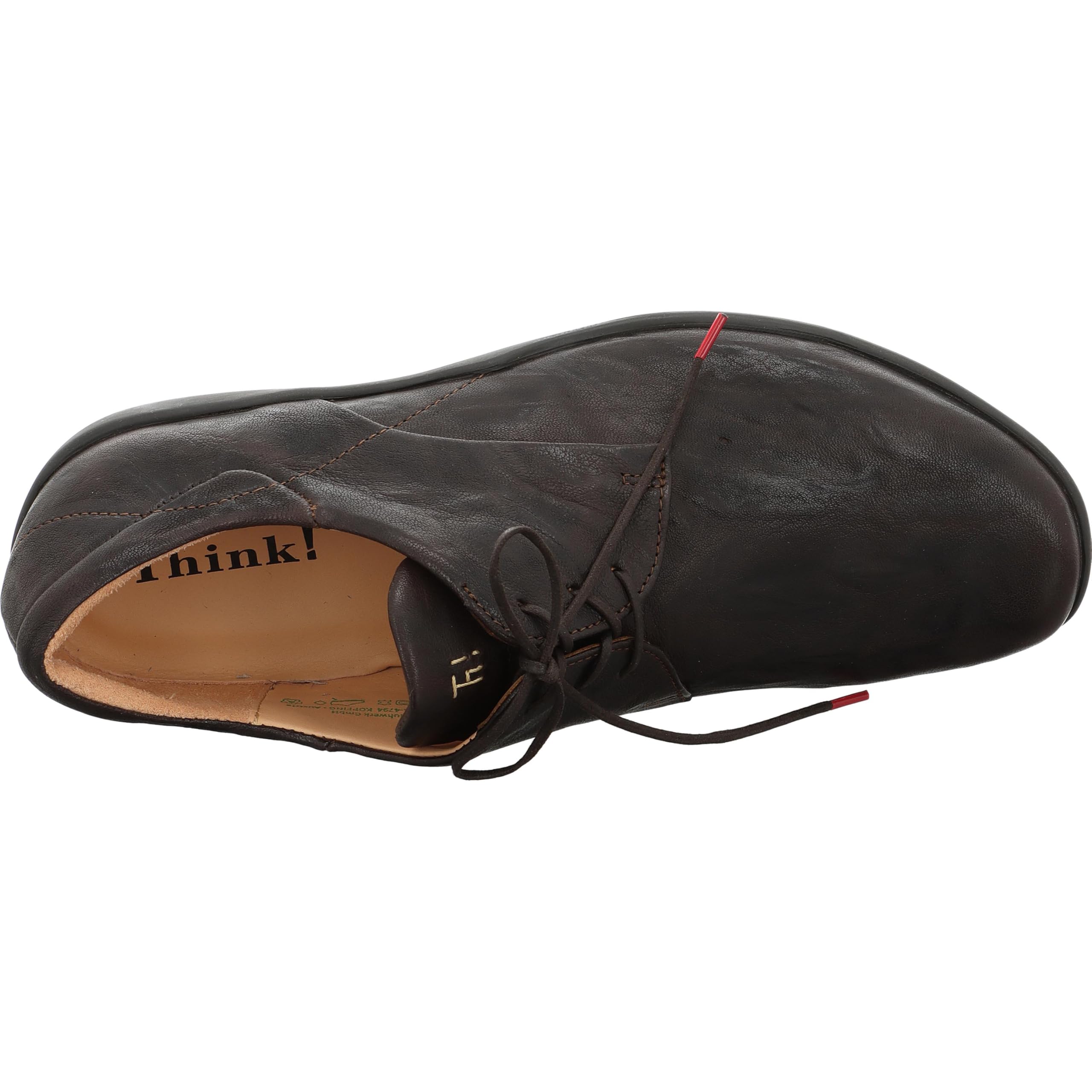 Think! Men's Stone Lace-up Shoes - Comfortable & Durable Casual Sneakers for Walking, Running & Everyday Wear