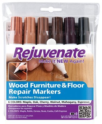 Wood Floor & Furniture Touch-Up Marker - Scratch Repair Pen for Hardwood Floors, Tables & Cabinets - Perfect for Home, Office & DIY Projects