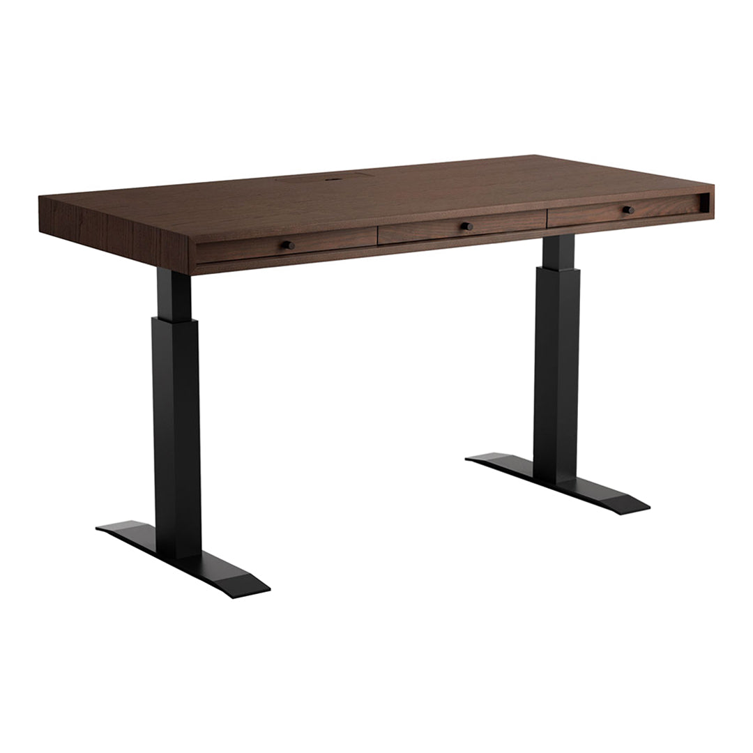 Adjustable Height JFK Home Office Desk with Sturdy Legs - Perfect for Remote Work, Study & Small Spaces