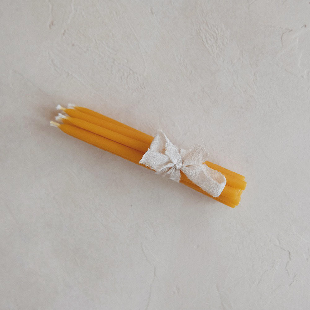 Handmade Beeswax Candles for Celebrations - Natural, Eco-Friendly Birthday & Wedding Candles - Perfect for Romantic Dinners, Spa Nights & Home Decor