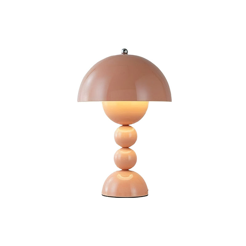 Flower Bud Portable Table Lamp - USB Rechargeable LED Night Light for Bedroom, Nursery, Camping & Travel - Dimmable Warm White Light
