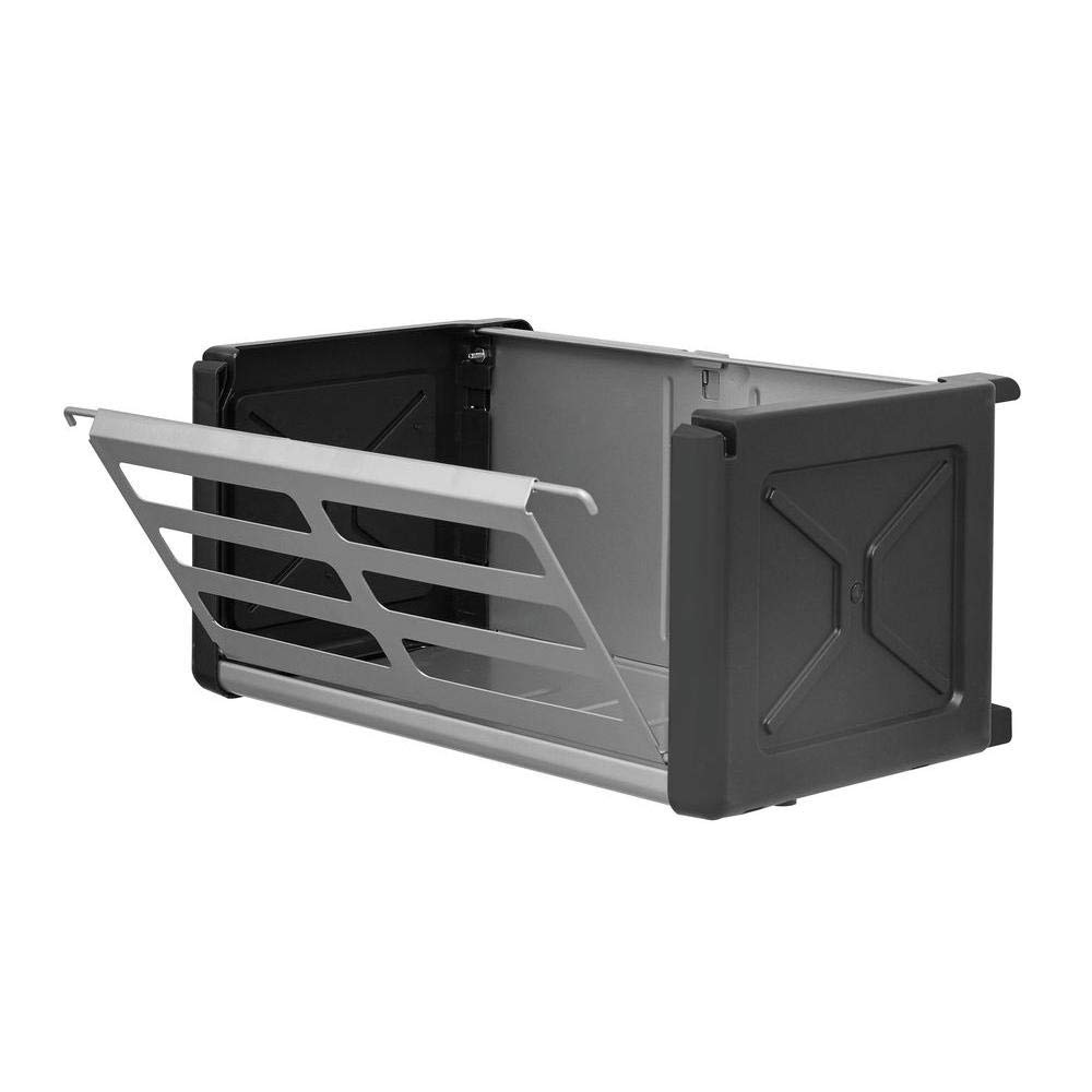 Rubbermaid FastTrack Rail Access Storage Bin - Organize Sports Equipment, Gardening Tools, Home & Garage Items - Perfect for Sheds, Closets & Workshop Storage Solutions