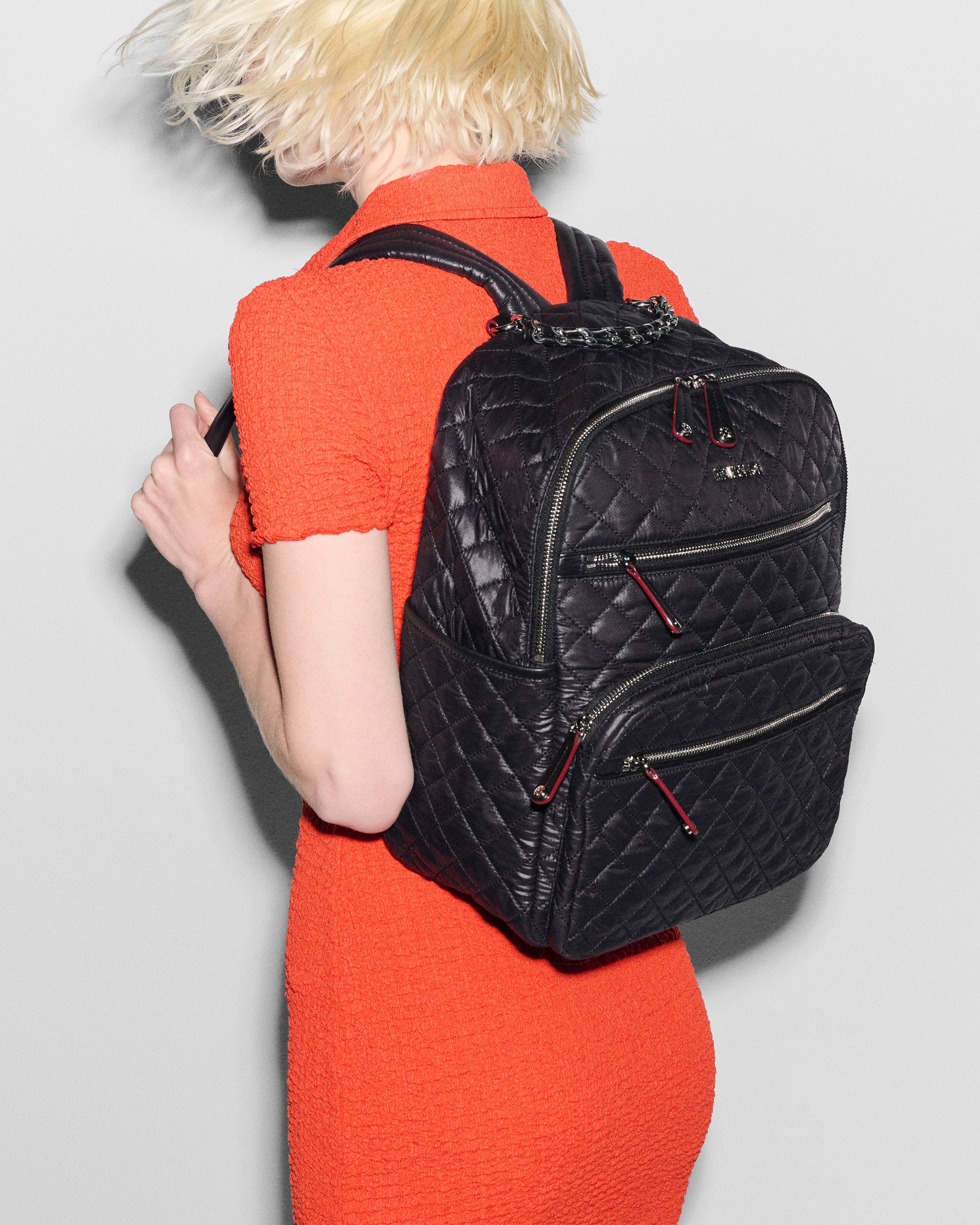 Premium Black Crosby Backpack for Men & Women - Waterproof Travel Laptop Backpack with USB Charging Port - Perfect for Work, School, Hiking & Daily Commute