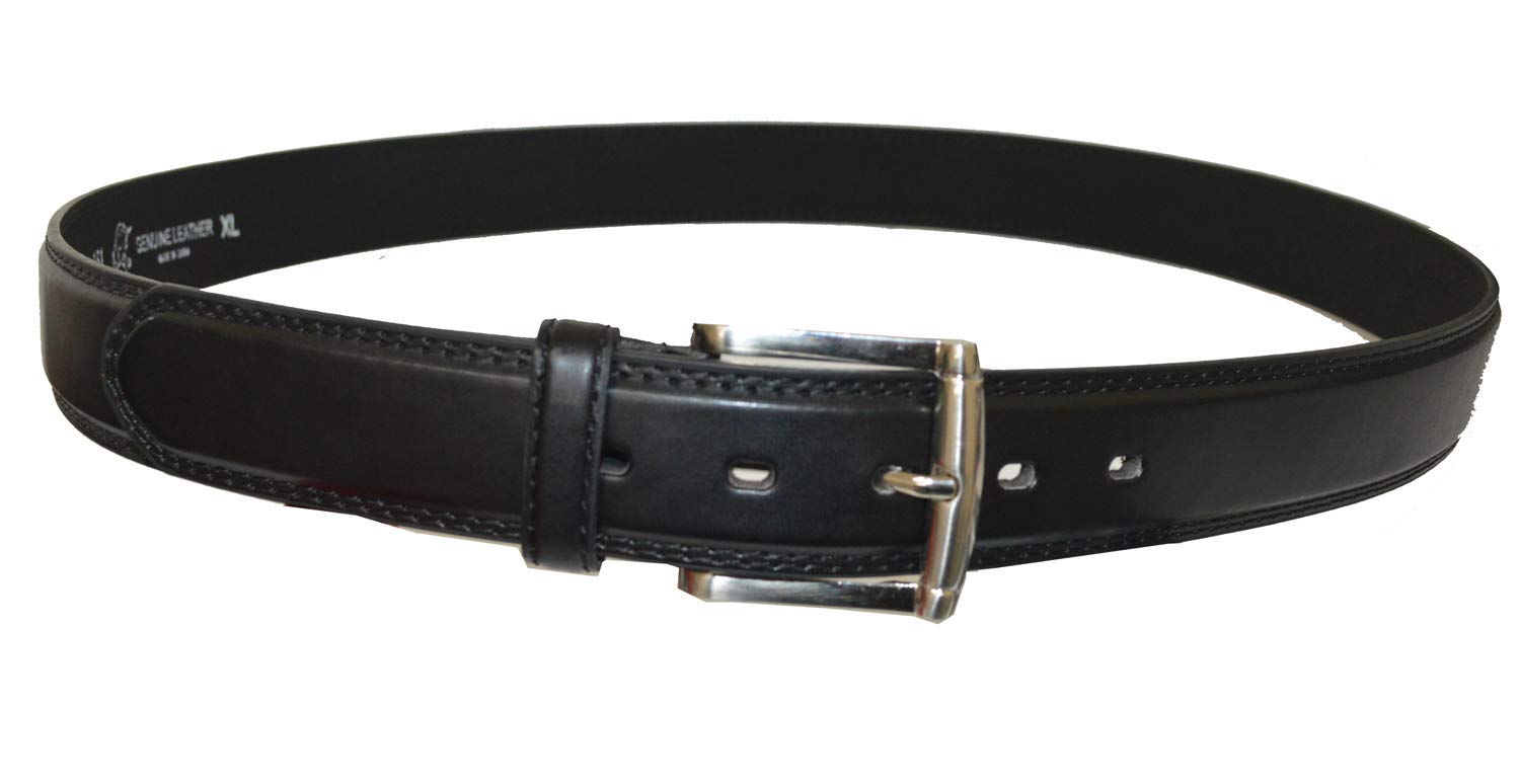 LeatherBoss Big & Tall Jeans Belt for Men - Premium Genuine Leather Dress & Casual Belt - Perfect for Office, Formal Wear & Everyday Use