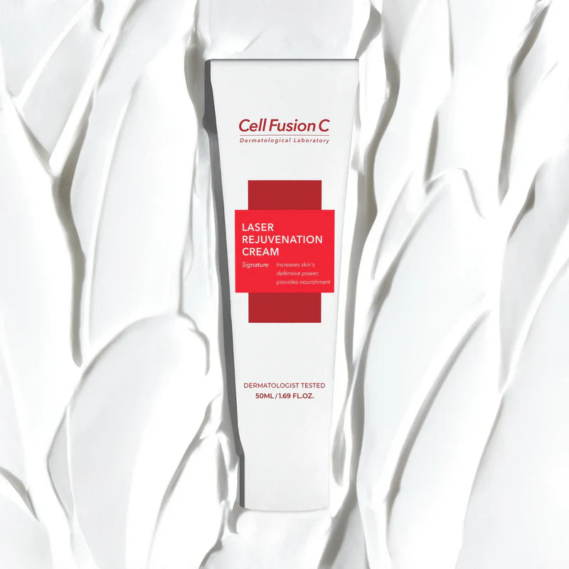 Cell Fusion C Laser Rejuvenation Cream 50ml - 2 Pack Set for Anti-Aging & Skin Rejuvenation - Perfect for Nighttime Skincare Routine & Wrinkle Reduction