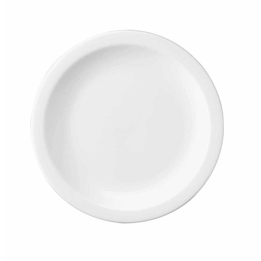 Churchill Nova 10 White Dinner Plates - Set of 24 - Premium Porcelain Plates for Restaurants, Catering & Home Dining - Durable & Elegant Tableware for Everyday Meals & Special Occasions