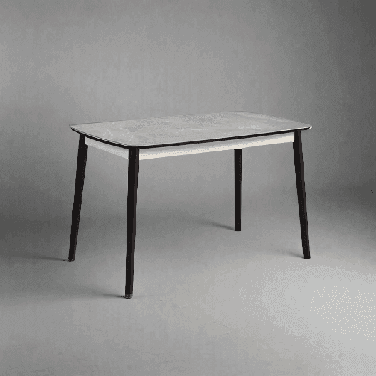 Premium Langdon Sintered Stone Dining Table - Modern & Durable for Indoor/Outdoor Use - Perfect for Patio, Dining Room, or Restaurant Settings