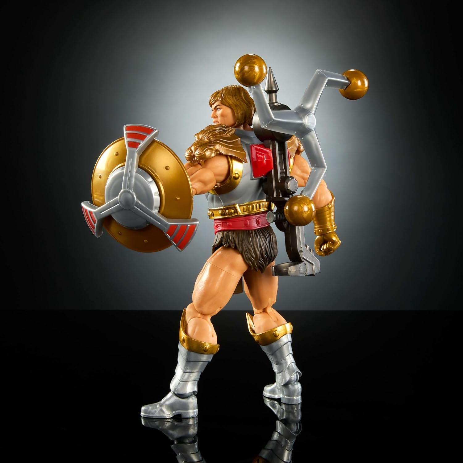 Masters of the Universe Masterverse He-Man New Eternia Flying Fists Action Figure by Mattel - Collectible Toy for Fans & Display, Perfect for Play, Gifts, and Nostalgic Collections