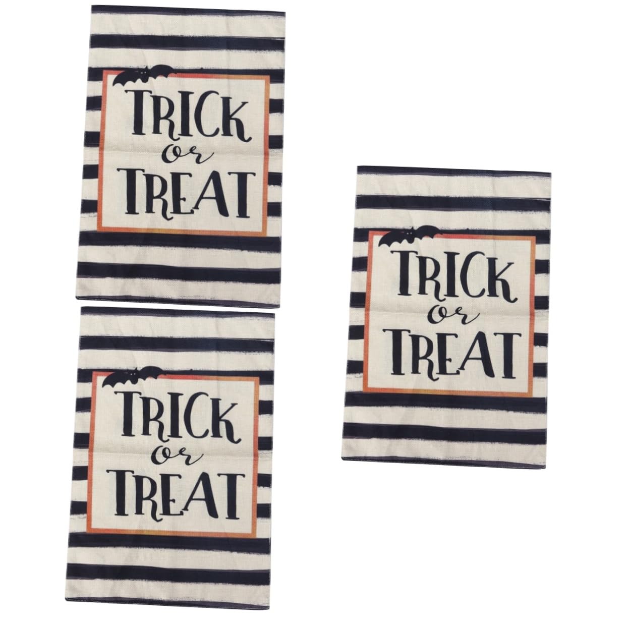 3-Pack Outdoor Flags for Halloween Decor - Patriotic, Welcome & Lawn Flags for Seasonal Yard & Garden Decorations - Perfect for Halloween, Fall, Thanksgiving & Christmas Outdoor Decor