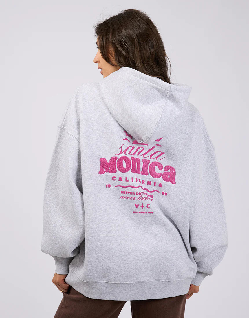 Better Days Snow Marle Santa Monica Print Hoodie - Cozy Pullover Sweatshirt for Men & Women | Perfect for Casual Wear, Street Style & Winter Fashion