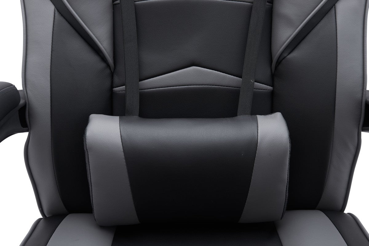 Premium Bentley Gaming Chair - Ergonomic Black & Grey Racing Style Seat for PC & Console Gamers - Perfect for Esports, Streaming & Long Gaming Sessions