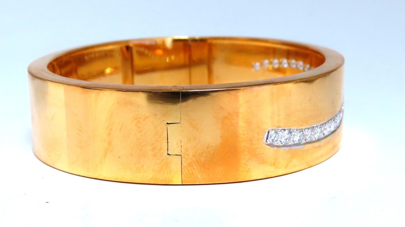 14kt Gold Natural Diamond Lightning Initial N Z Bangle Bracelet - Elegant Personalized Jewelry for Women, Perfect for Gifts, Anniversaries & Special Occasions