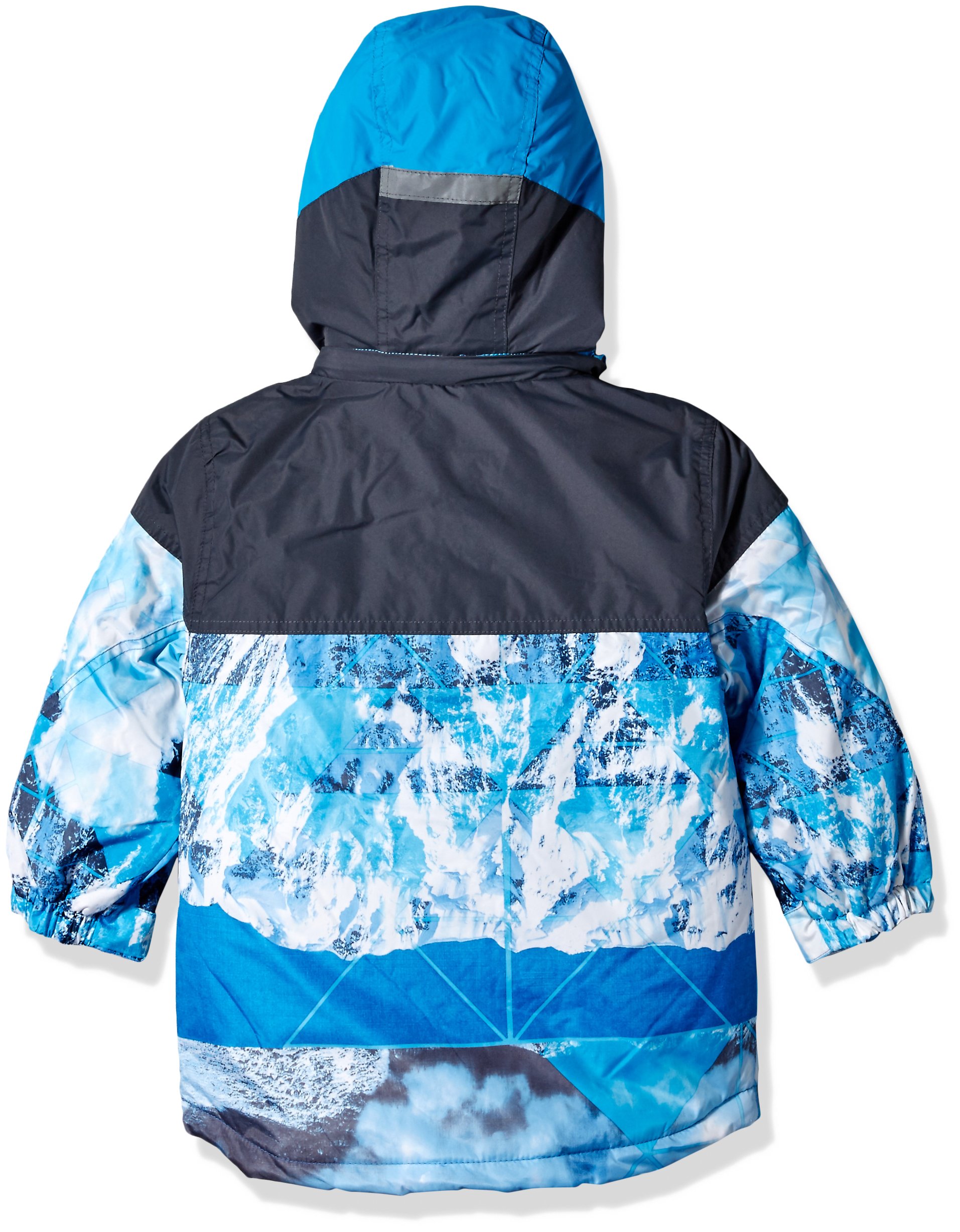 Big Chill Boys' Colorblock System Jacket - Lightweight Waterproof Windbreaker for Outdoor Sports & School Activities