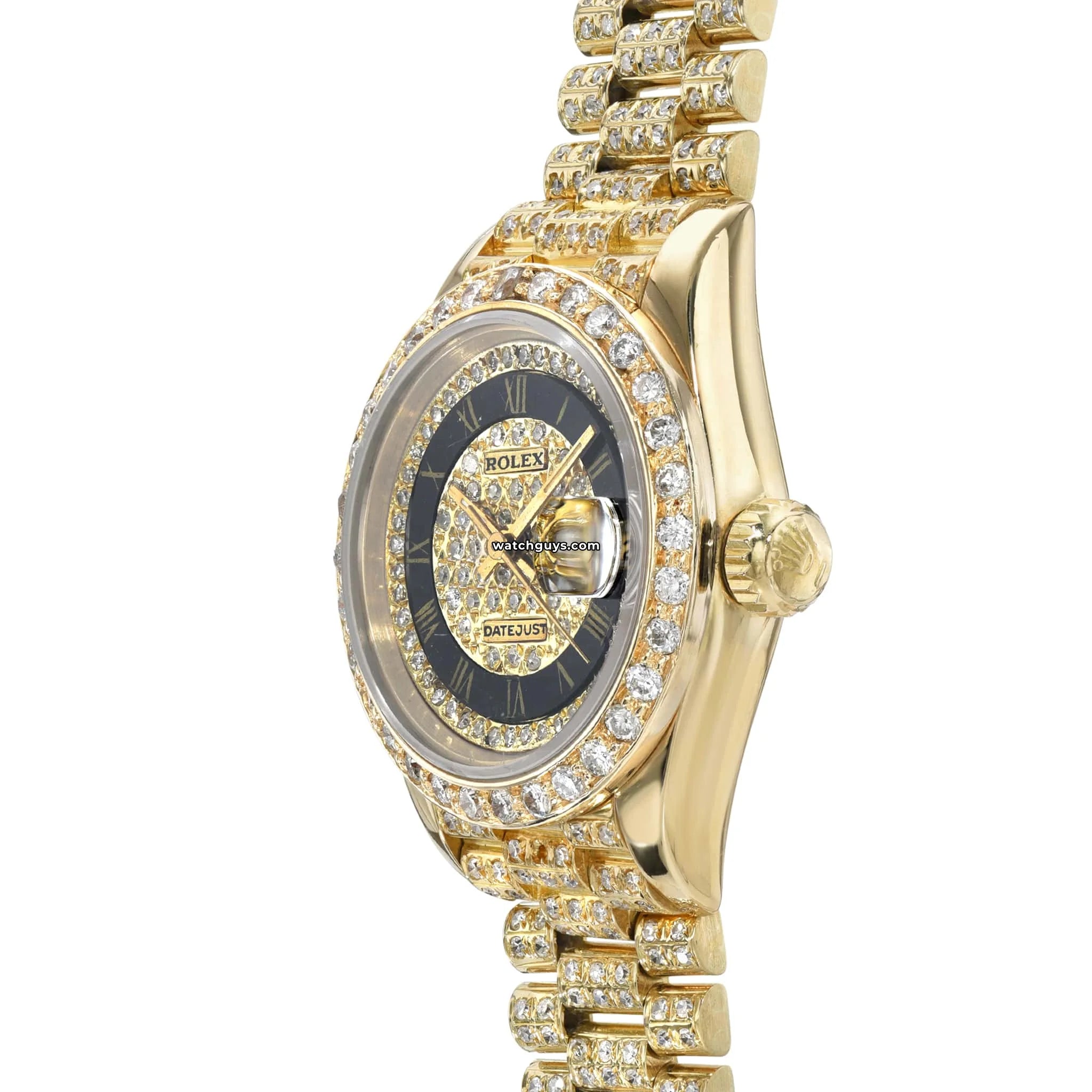 Rolex Datejust 69178 President Diamond Watch - 18K Gold & Diamond Bezel - Luxury Swiss Timepiece for Men - Perfect for Business Meetings, Formal Events & Special Occasions