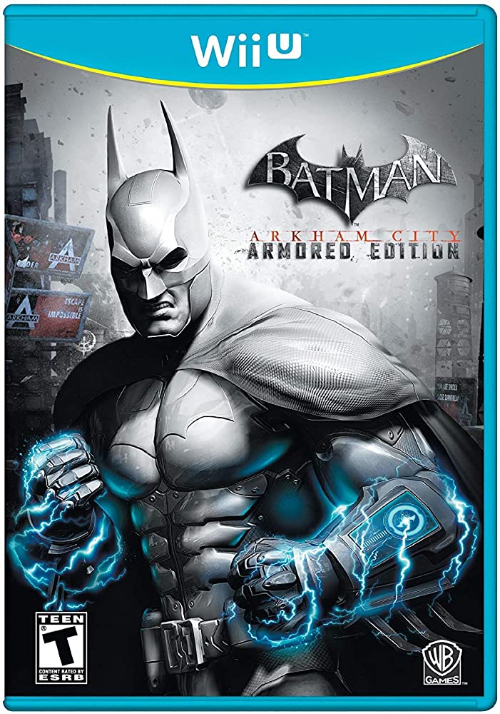 Batman: Arkham City Armored Edition - Complete in Box (CIB) for Wii U | Action-Adventure Game | Perfect for Superhero Fans & Gaming Collectors