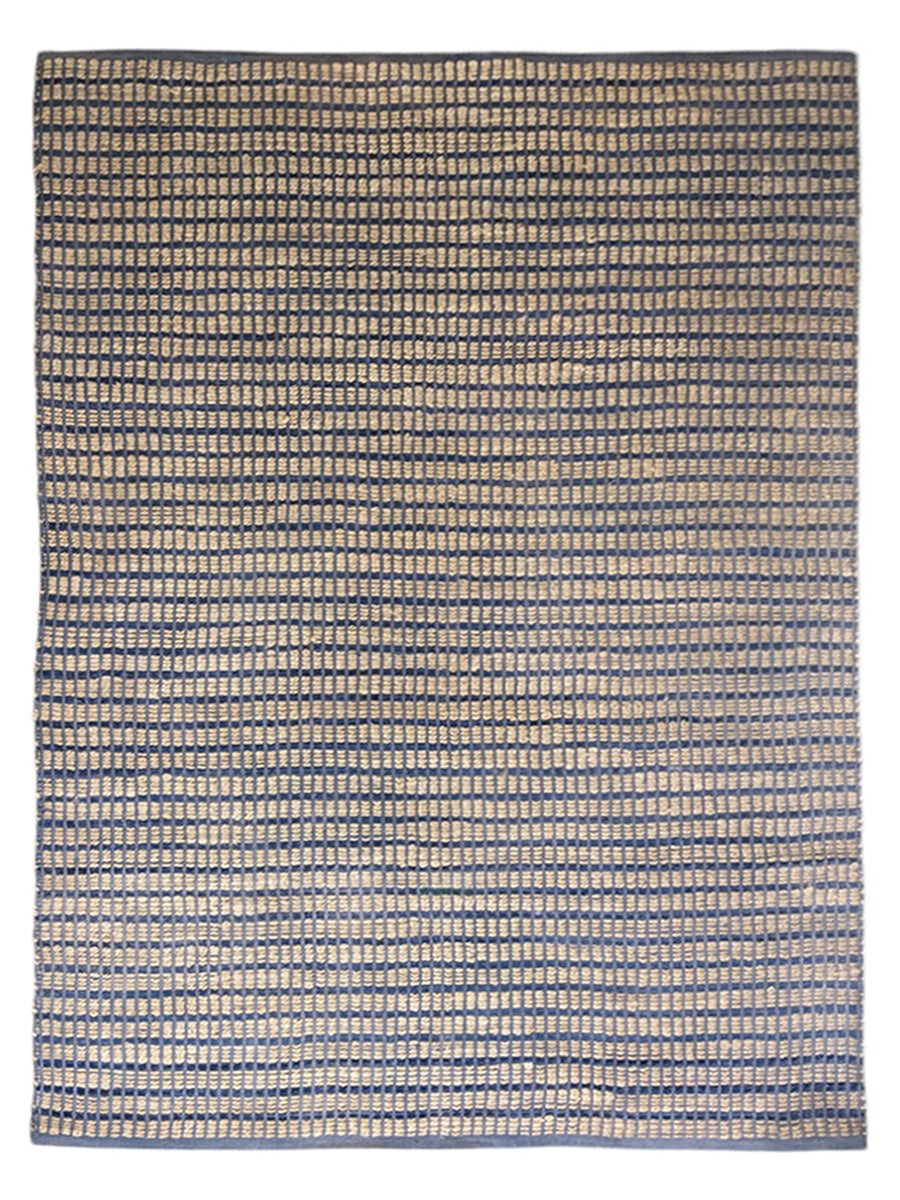 Zymra Natural Jute Rug 8.9 x 6.9 Feet - Eco-Friendly Handwoven Area Rug for Living Room, Bedroom & Home Decor