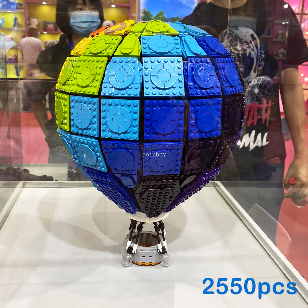 CACO C002 Rainbow Balloon Pack - 2550pcs Bulk Party Balloons for Birthday, Wedding & Celebration Decorations