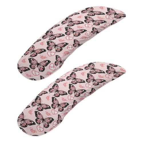 Pink and Black - Butterfly