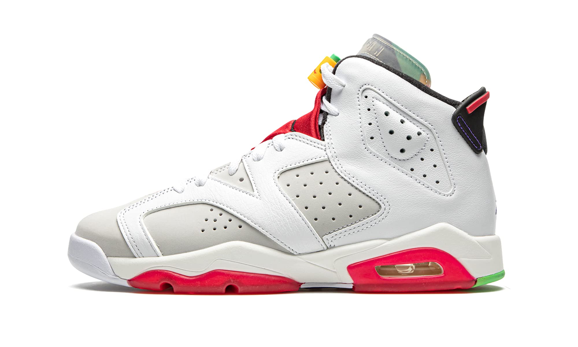Jordan Youth Air 6 Retro GS Hare Basketball Shoes - Size 384665-062 - Perfect for School, Sports & Casual Wear