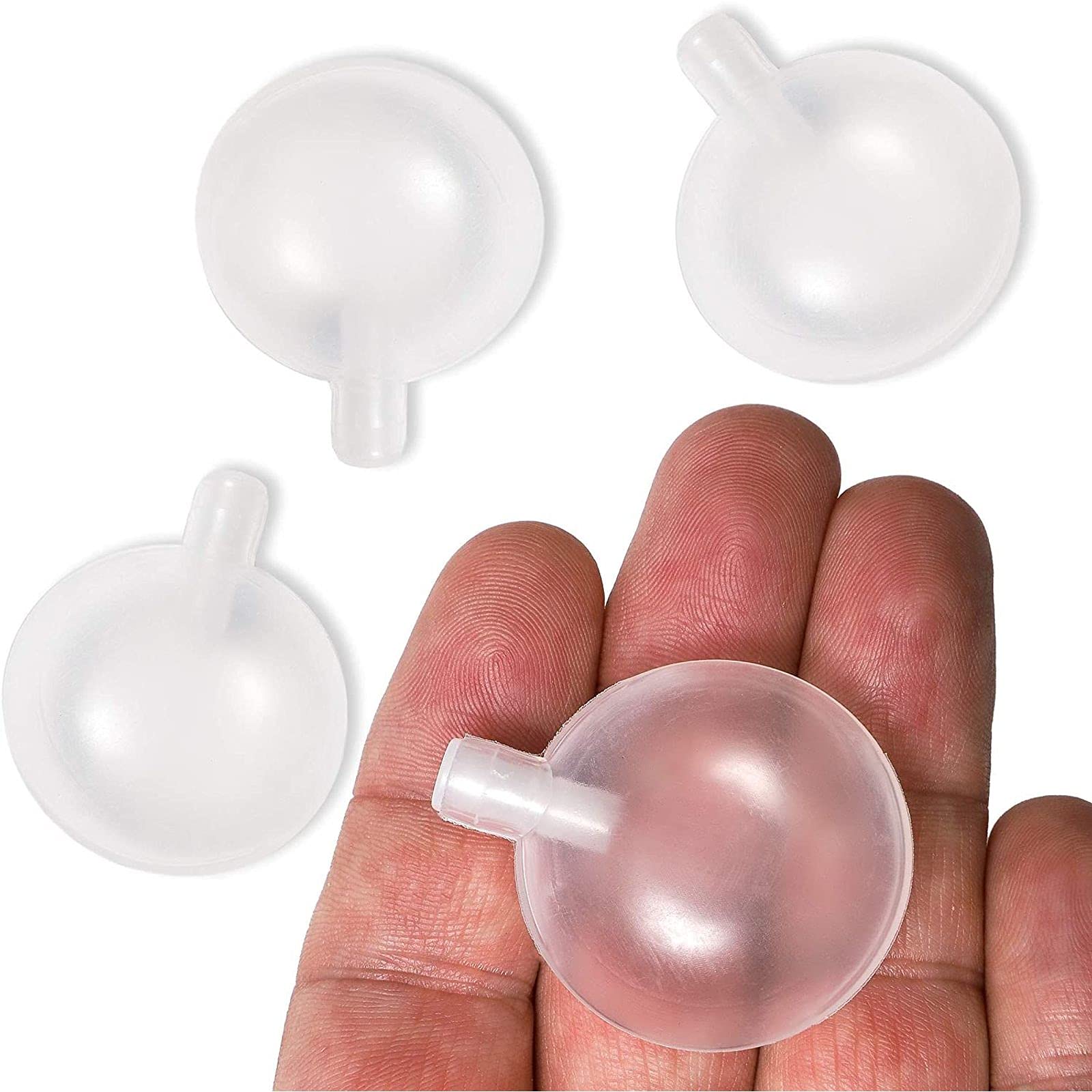 Juvale 100 Pack 1.3 Inch Round Replacement Squeakers for Dog Toys - Bulk Pet Squeaky Noise Makers - Perfect for DIY Dog Toy Repair and Replacement (Great for Pet Owners, Dog Trainers, and Toy Makers)