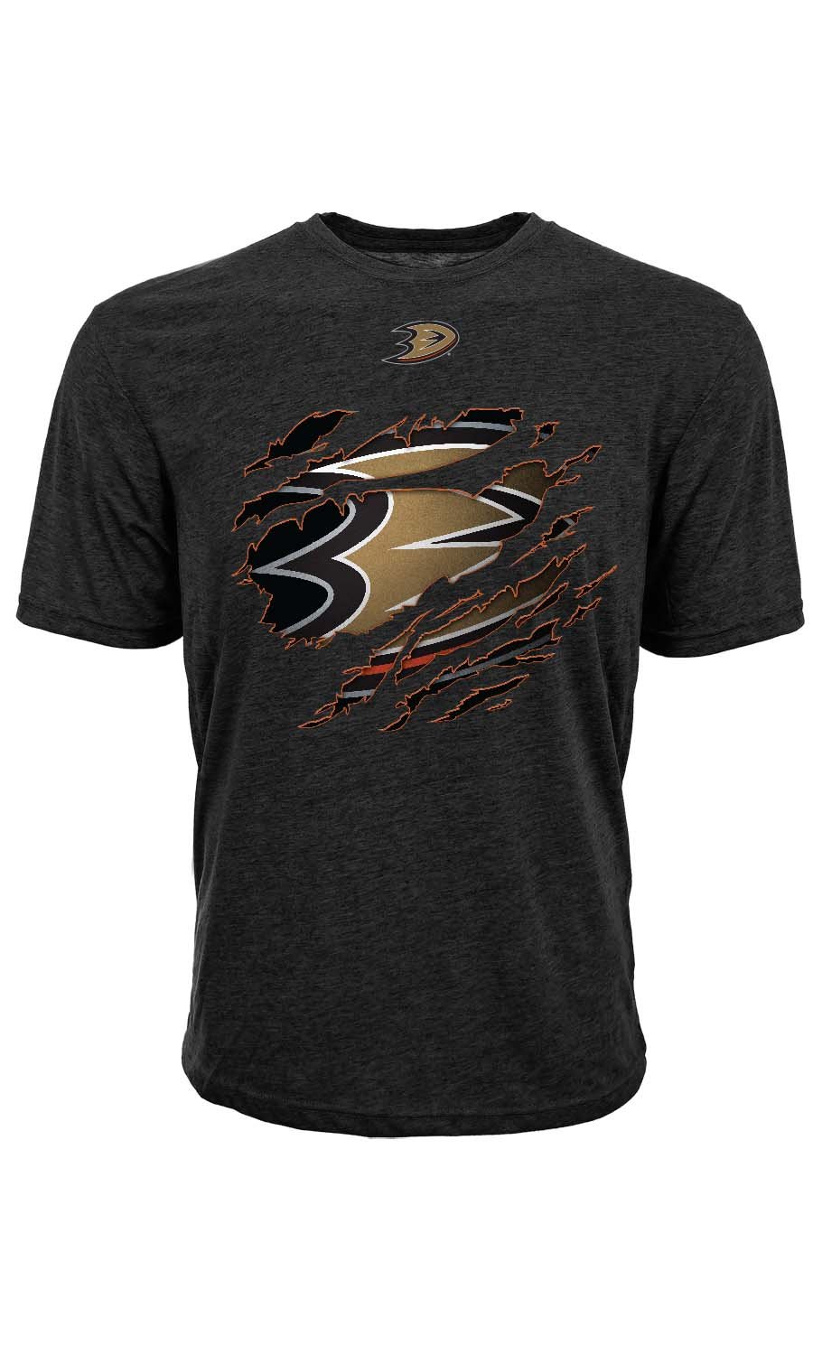 NHL Men's Ripped Tee - Vintage Distressed Hockey T-Shirt for Fans - Perfect for Game Day, Casual Wear & Sports Events