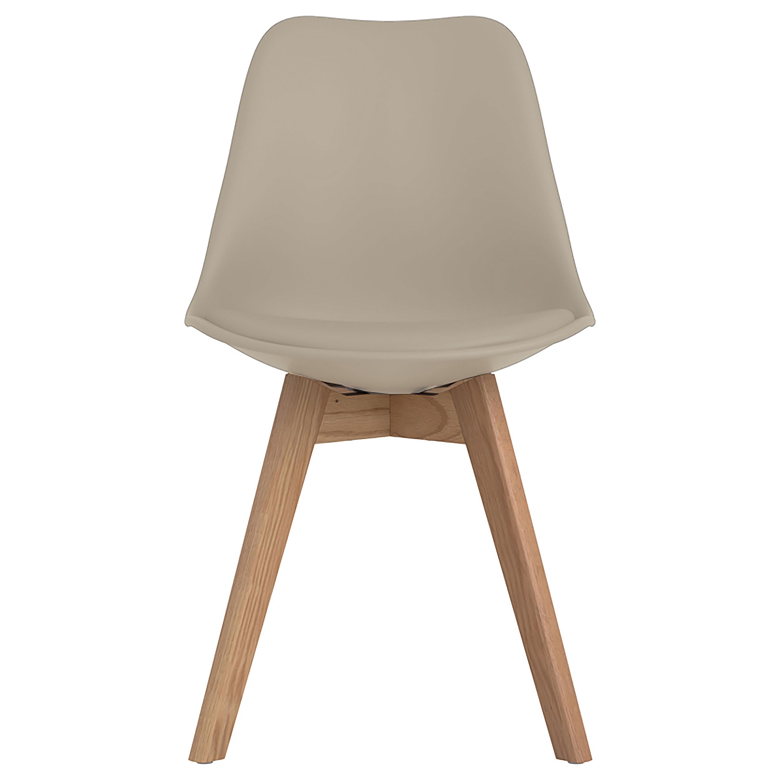 Coaster Home Furnishings Caballo Polypropylene Dining Side Chairs, Set of 2, Tan - Modern Kitchen & Dining Room Furniture for Home, Restaurant, and Office Use