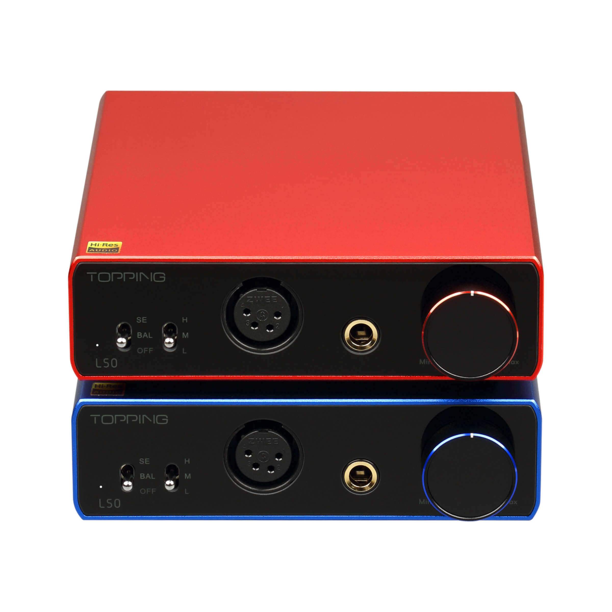 TOPPING L50 High-Performance Headphone Amplifier with NFCA Modules - Perfect for Audiophiles, Studio Recording & Home Audio Systems