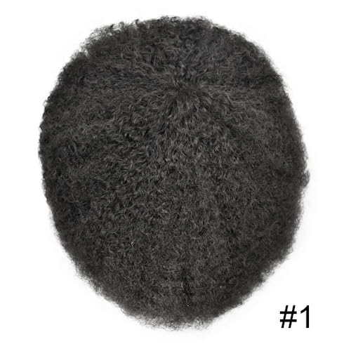 #1B Off Black-6mm Wave Curl