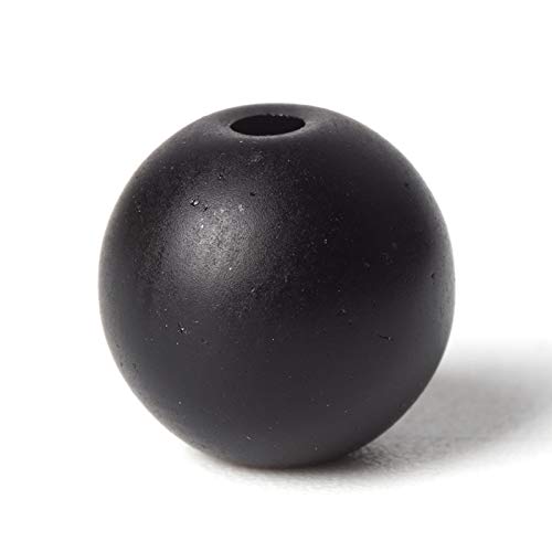 Black Matte Beads