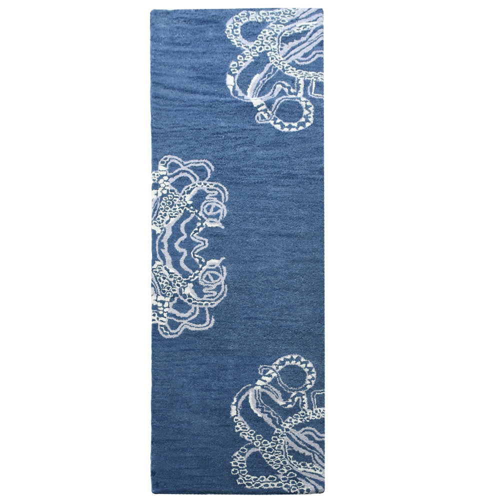 Stylish Hand Tufted Area Rug - Soft Modern Boho Chic Home Decor for Living Room, Bedroom, Nursery | Non-Slip Eco-Friendly Floor Carpet