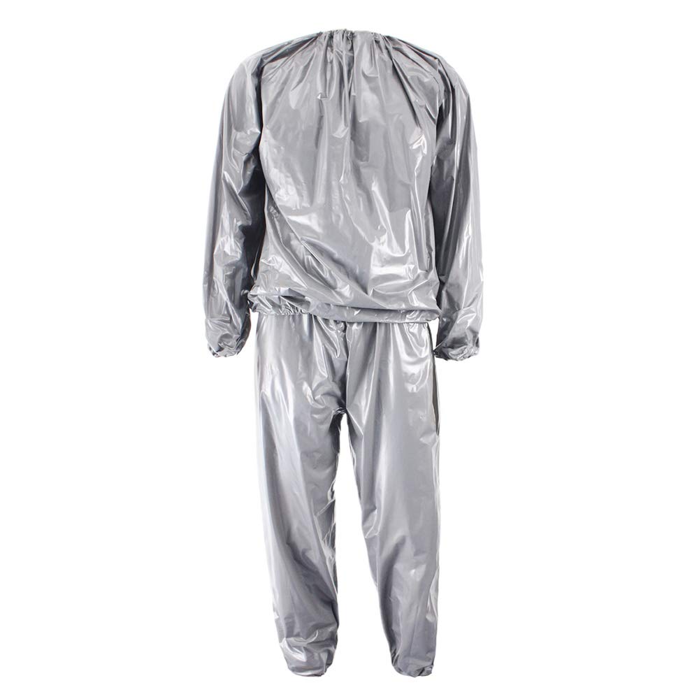 DMD Sauna Sweat Suit for Weight Loss - Gym & Fitness Workout Suit for Men & Women - Ideal for Home Exercise, Running, and Detox