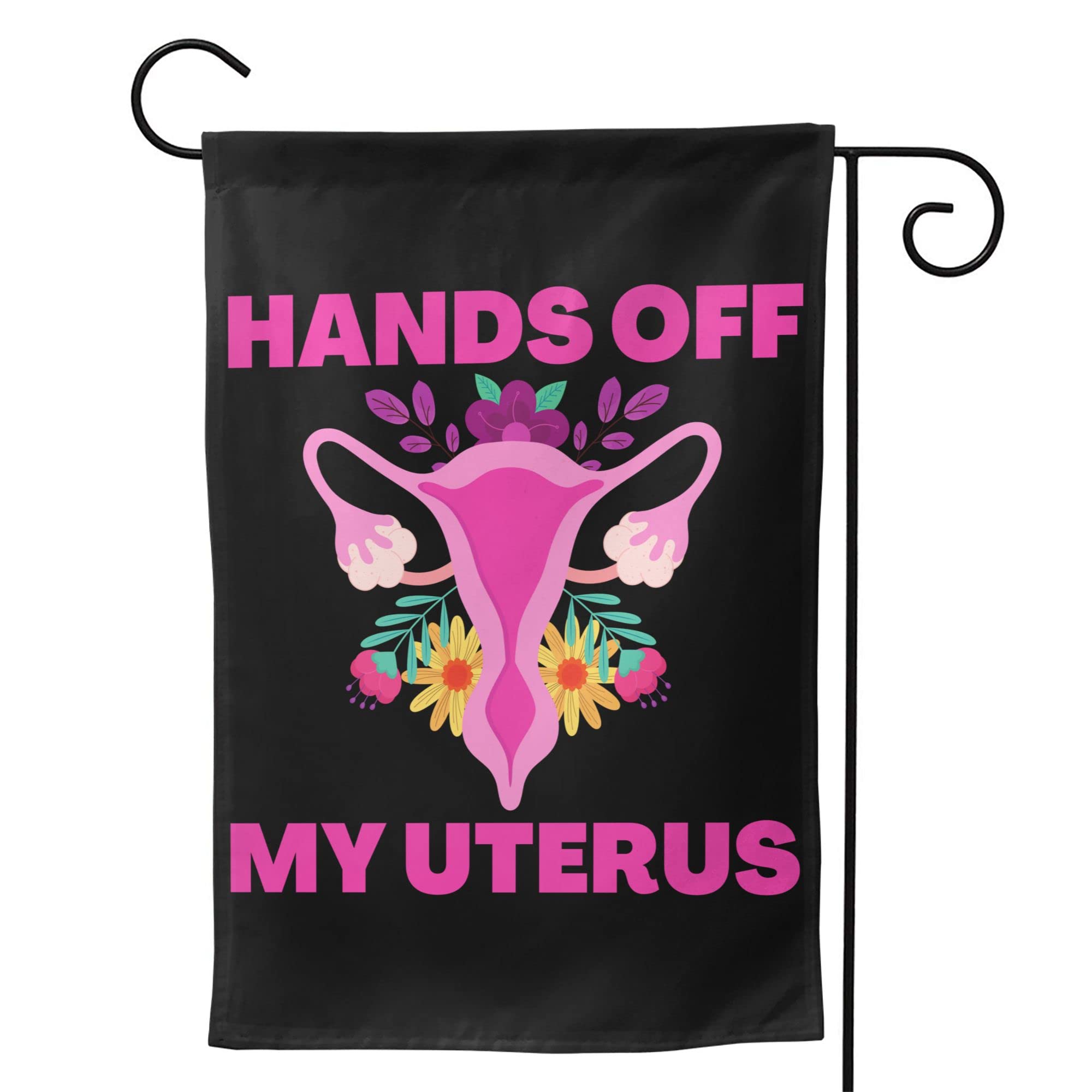Pro Abortion Rights Women's Rights Garden Flag - 12.5